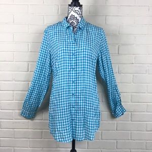 Casual Studio Long Button Down Shirt